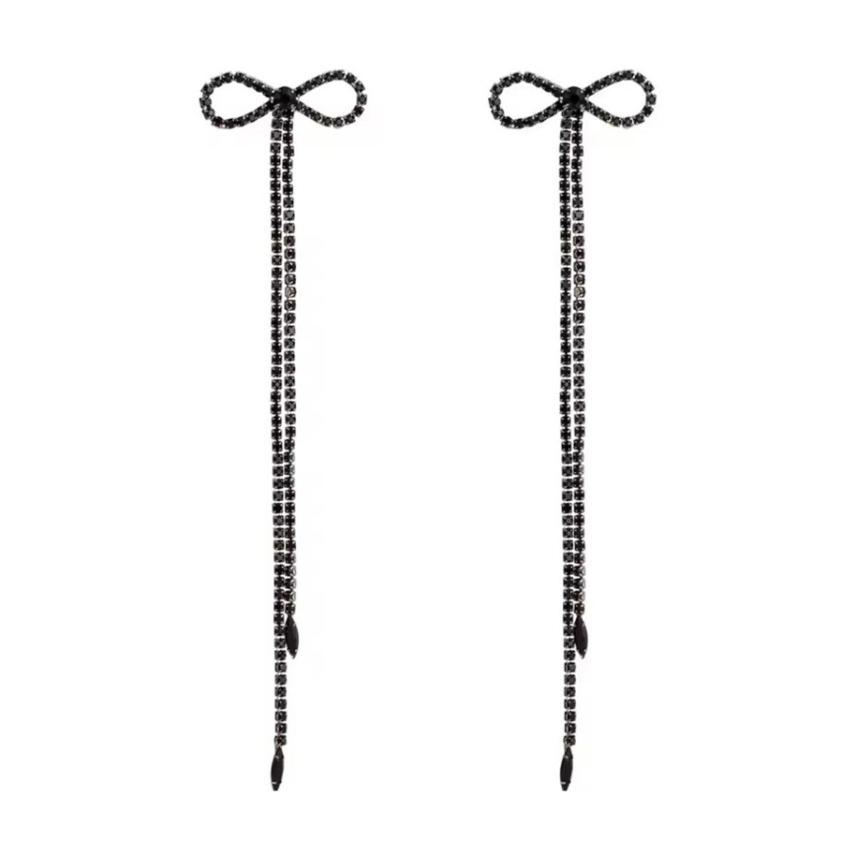 Image of Bow Drop earrings 