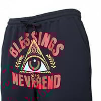 Image 4 of BNE All Seeing 👁️ shorts (black)