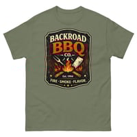 Image 8 of Backroad BBQ Co Unisex T-Shirt Smokehouse Grill Graphic Tee
