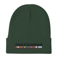 Image 5 of Embroidered Beanie Proud of Scandinavia