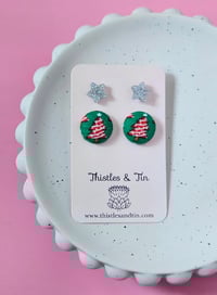 Image 6 of Twin Pack Christmas Studs - 447