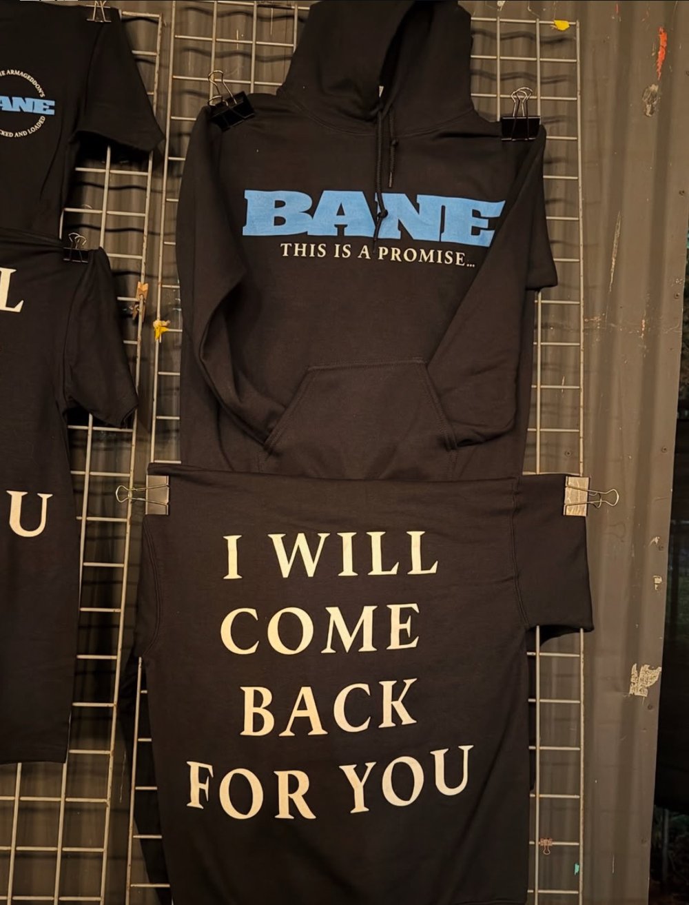 BANE I Will Come Back For You HOODIE