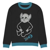 Image 10 of Totferatu Knitted crew neck sweater