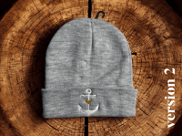 Image 3 of Anchor Love Beanie / Custom Colors