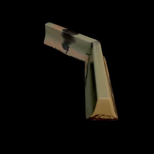 Image of Wired Ramps 130 Degree Angle Jersey Barrier (Dark Grey, Green and Orange)