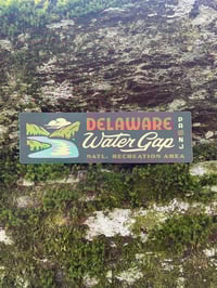 Water Gap Bumper Sticker