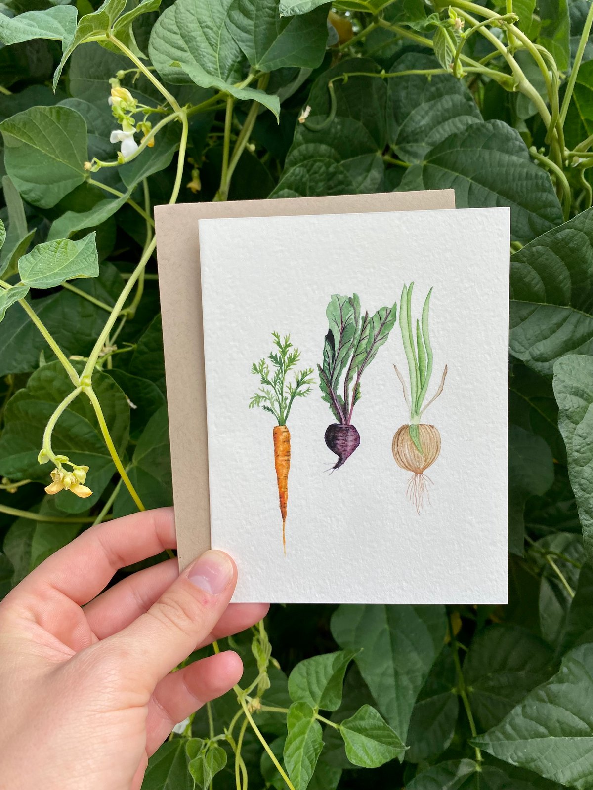 Image of Vegetable Medley Greeting Card