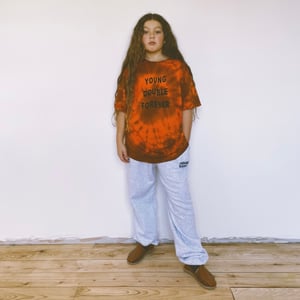 Image of YD Forever T-shirt Tiger Tie Dye