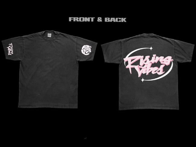 FaithByHughes x RISING VIBES tee