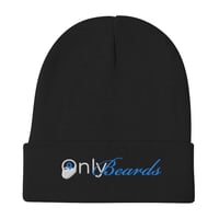 Image 2 of Only Beards- Embroidered Beanie