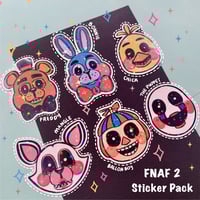 Image 2 of FNAF Sticker Pack