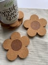 Daisy Cork Coaster 