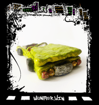 Image 5 of Green Lowrider Sculpture