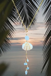 Image 3 of Aquamarine Cascade Necklace