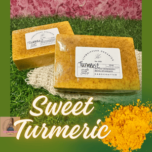 Image of Turmeric, Ginger, Honey & Oats Skin Brightening Bar