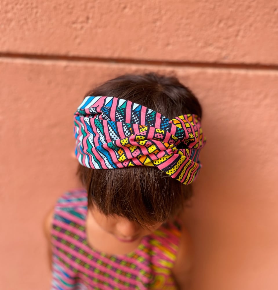 Image of Headband in wrap style 