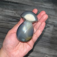 Image 3 of Orca Agate Mushroom B