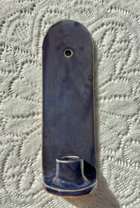 Mini Purple Candle Sconce