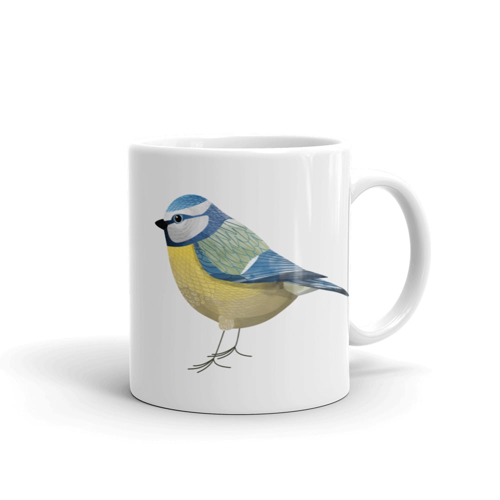Ceramic Mug: Blue Tit
