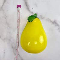 Image 2 of Vintage Murano glass pear