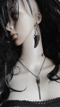 Image 4 of Caged bone earrings 