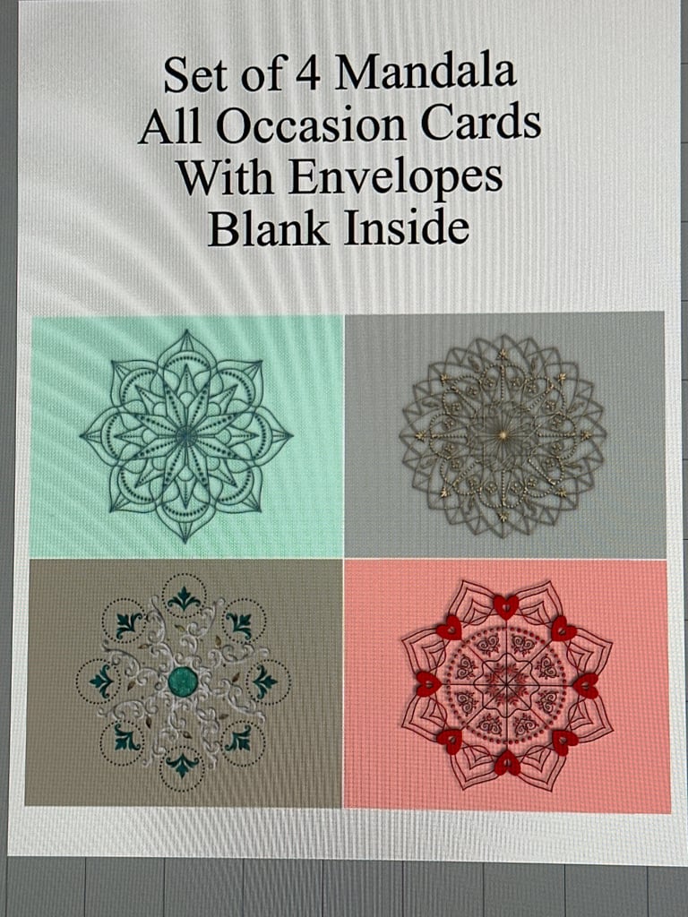 Set of 4 All Occasion Cards