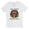 Unisex Short Sleeve V-Neck T-Shirt