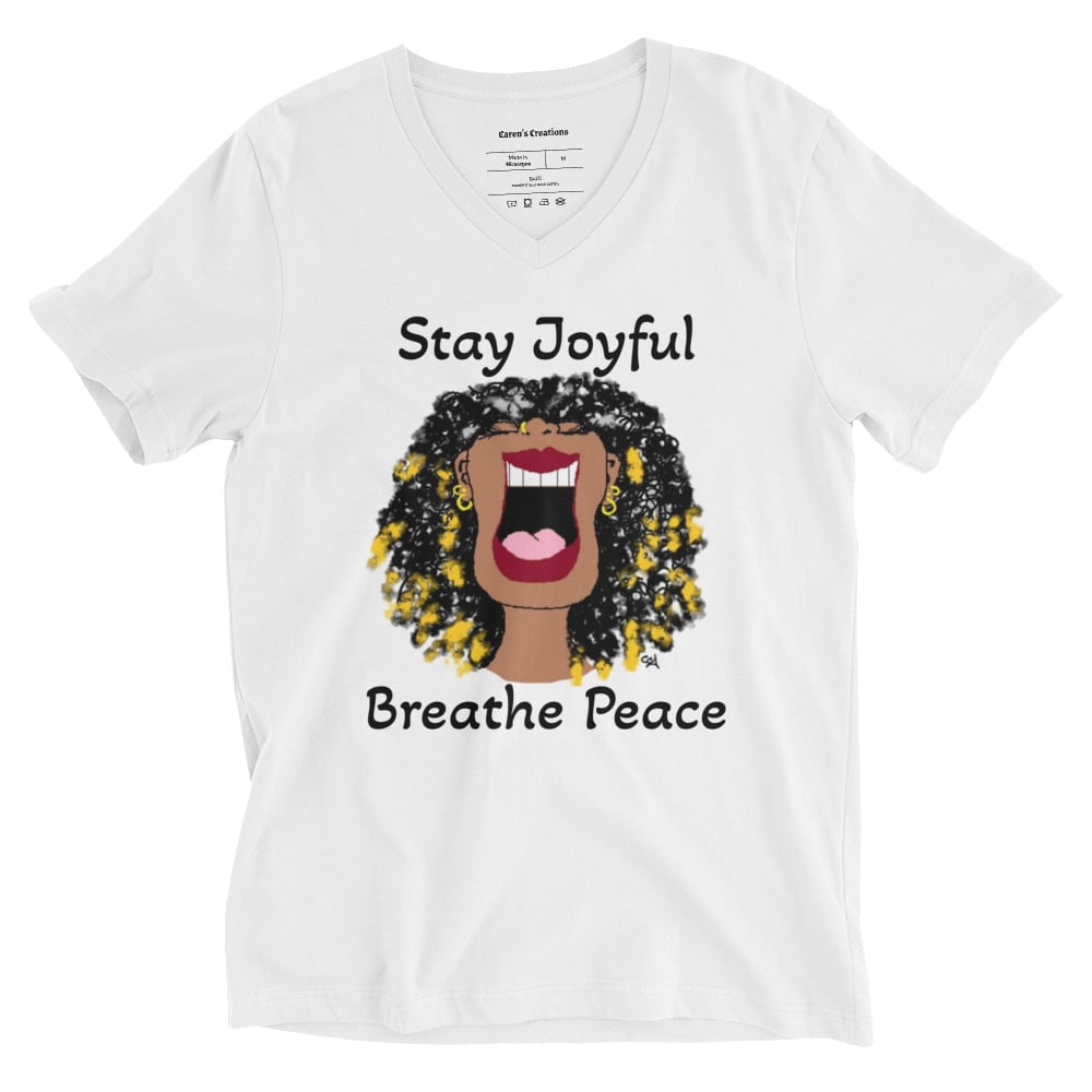 Unisex Short Sleeve V-Neck T-Shirt