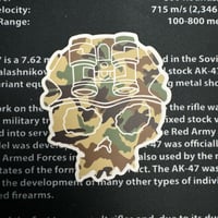 M81 Zero Skull Sticker