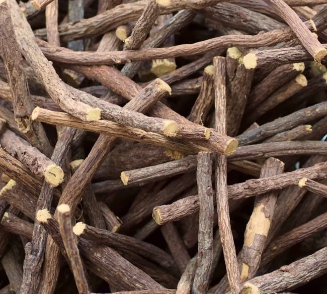 licorice root (chew sticks)