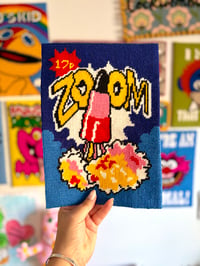 Image 1 of Rocket Lolly Needlepoint kit