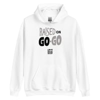 Image 4 of LOVEDCGOGO "RAISED ON GOGO - KINGS" Unisex Hoodie (see color options)