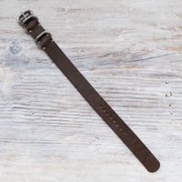 Image 3 of 18mm Single Pass Strap - Slate Brown