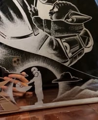 Image 2 of Mandolorian mirror