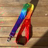 Image 2 of galaxy pride - lanyards!