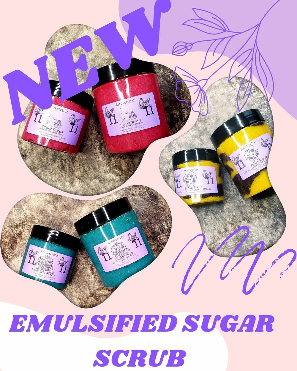 Image of Emulsified Sugar Scrubs