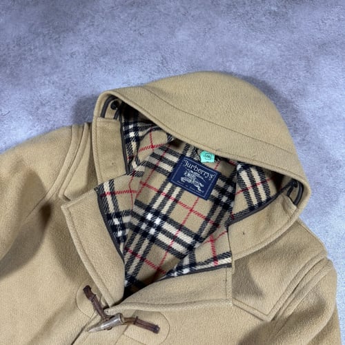 Image of 1980s Burberry Duffle Coat, Size Large