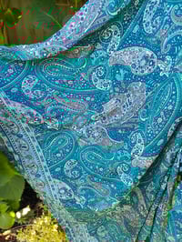 Image 18 of Pefkos co ord sarong set Turquoise tassels