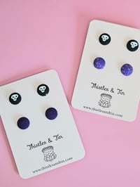 Image 2 of Halloween Fabric Studs