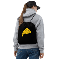 Gold Slice Drawstring bag