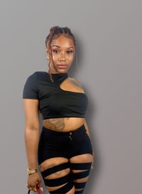 Image 1 of Side Eye Crop Top