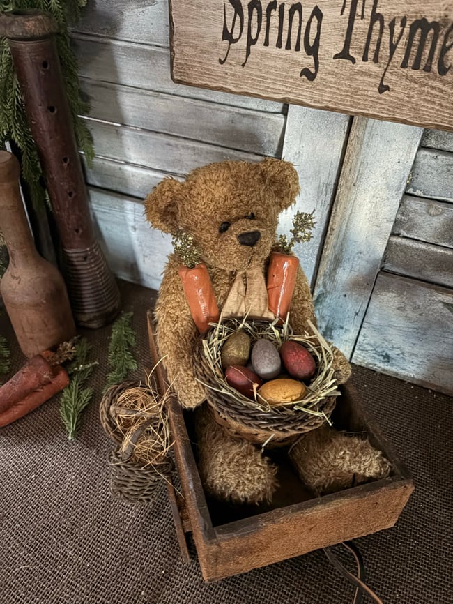 PRE-ORDER! Belle and her basket of eggs