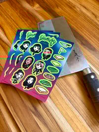 Gnarly KATSEYE Inspired Sticker Sheet