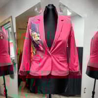 Image 3 of Pretty Pink Blazer With Ties