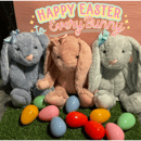 Image 1 of Glitter Embroidered Ear Bunny