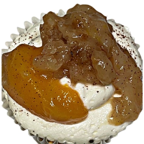 Image of Peach Keen Cupcakes