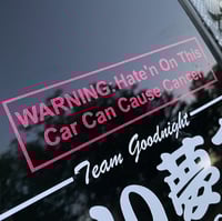 Hate’n Sticker 