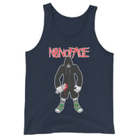 Image 4 of N8NOFACE "BLOODY MIC" BY PHOBIK Men's Tank Top (+ more colors)