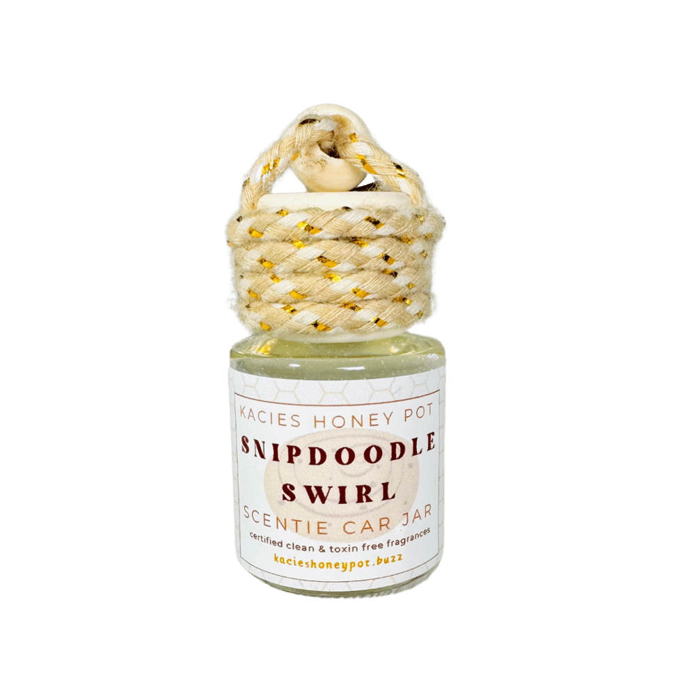 Image of Snipdoodle Swirl Scentie Car Jar