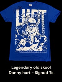 Image 1 of Genuine Danny Hart Racing “2010 -2014” old skool  Signature Ts 
